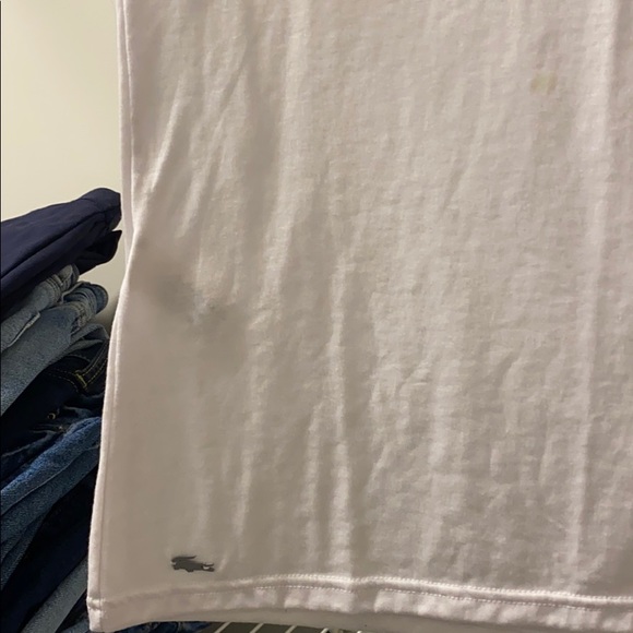 Lacoste white tee - Picture 3 of 4